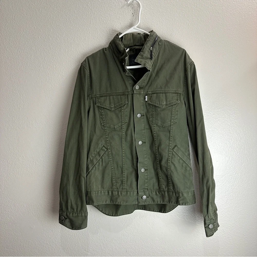 Levis Vintage Biker Style Jacket Size Medium